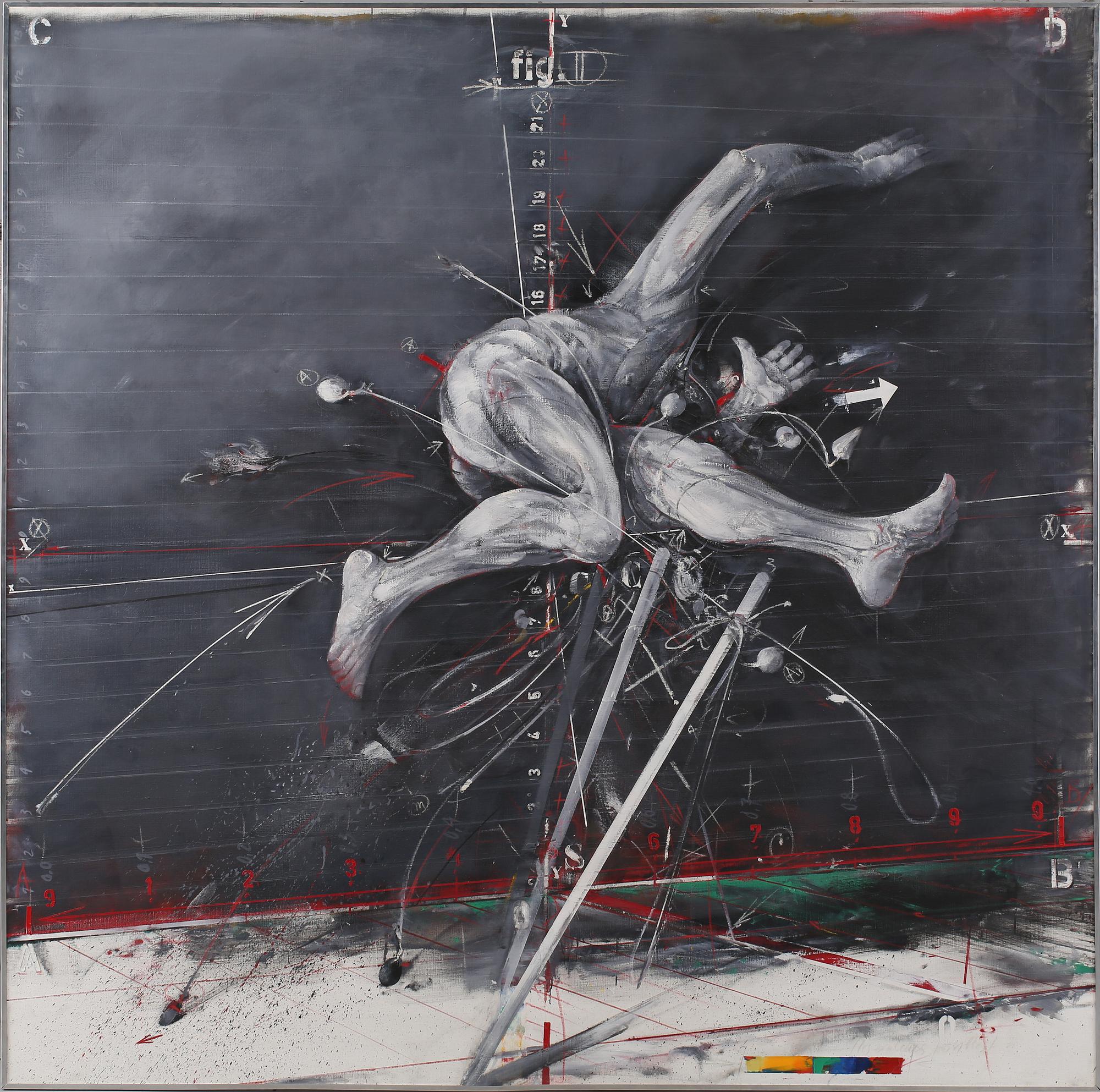 VLADIMIR VELICKOVIC, olja på duk, signerad och daterad 1975 à tergo.