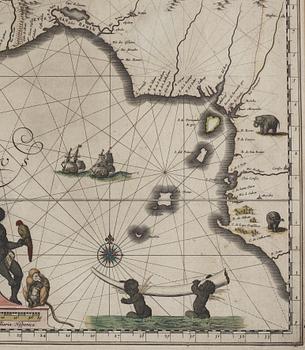 Johannes/Jean Blaeu, karta.