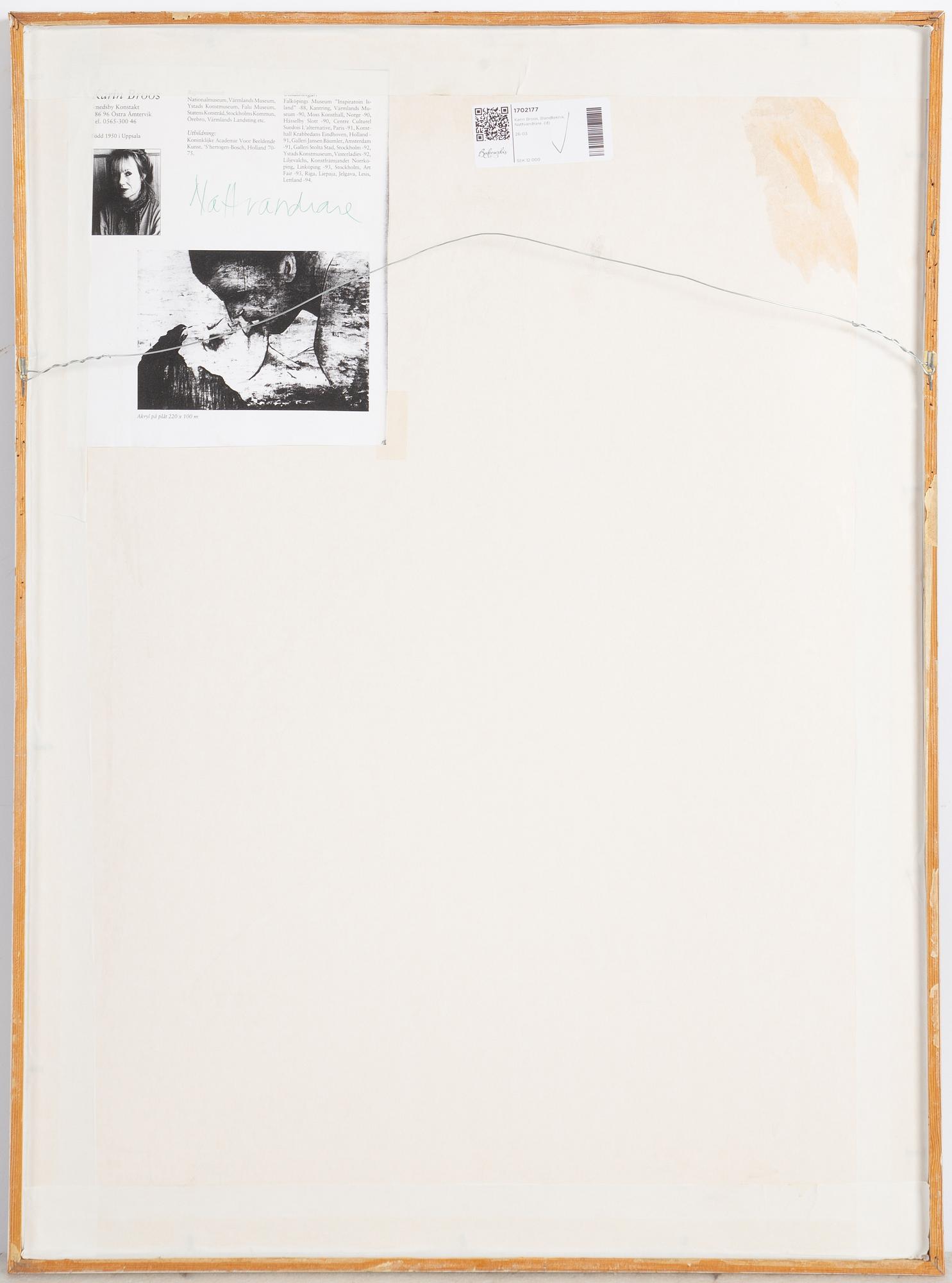 Karin Broos, "Nattvandrare".