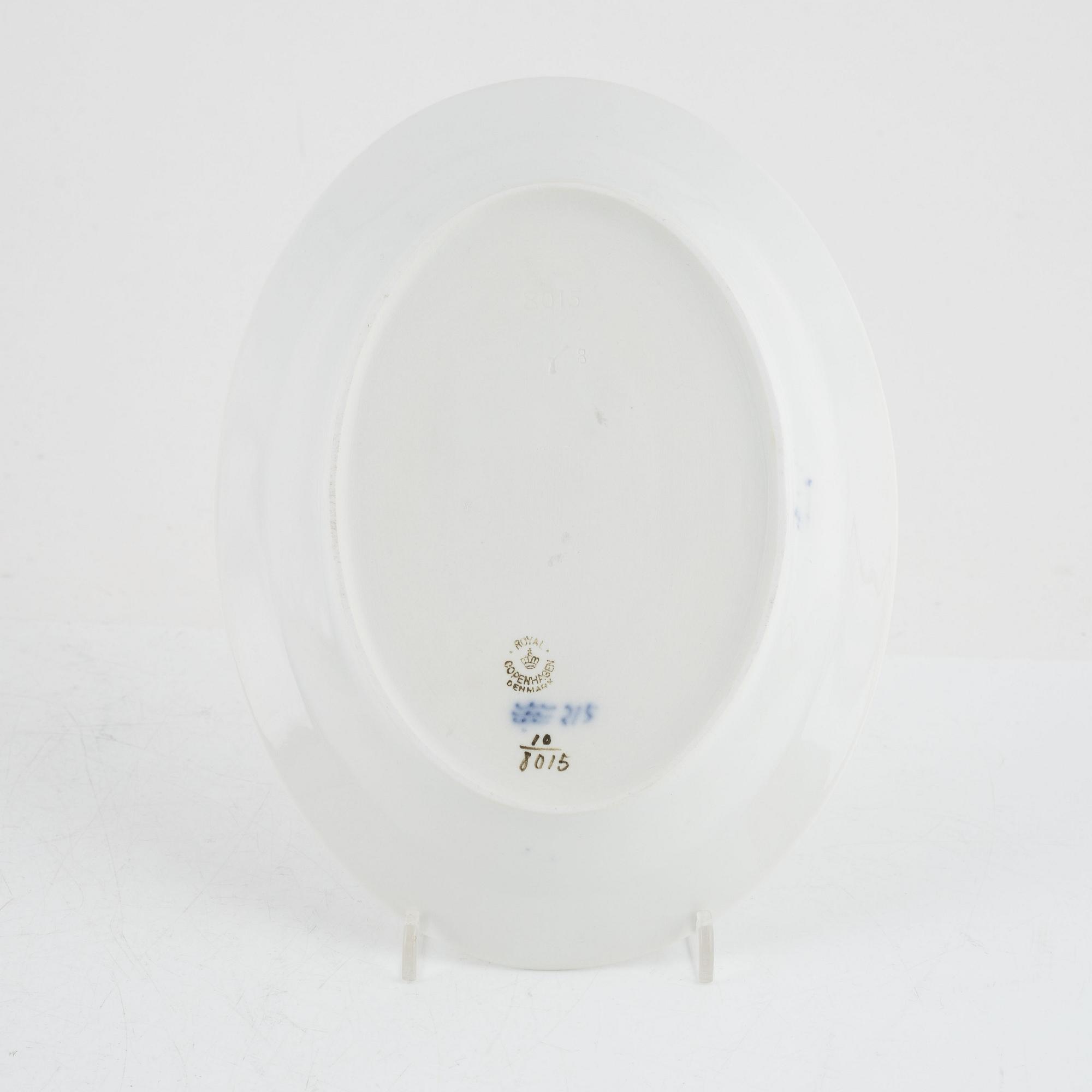 119 pieces of a 'Blue flower' porcelain service, Royal Copenhagen, Denmark.
