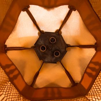 A Jugend style ceiling light, around 1900.