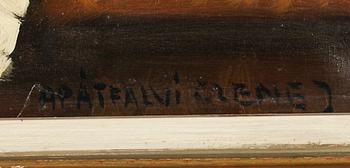 CZENE JANOS APATFALVI, olja på duk, signerad.