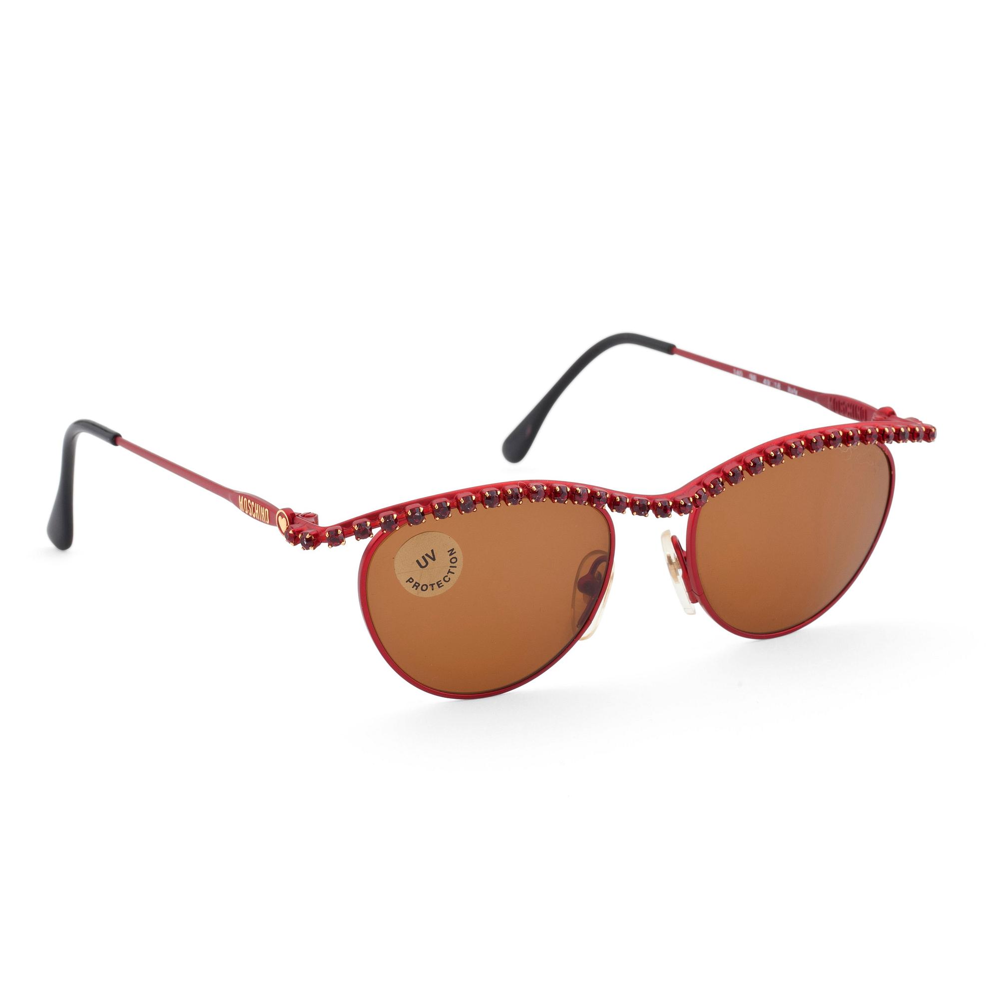 MOSCHINO, a pair of sunglasses.