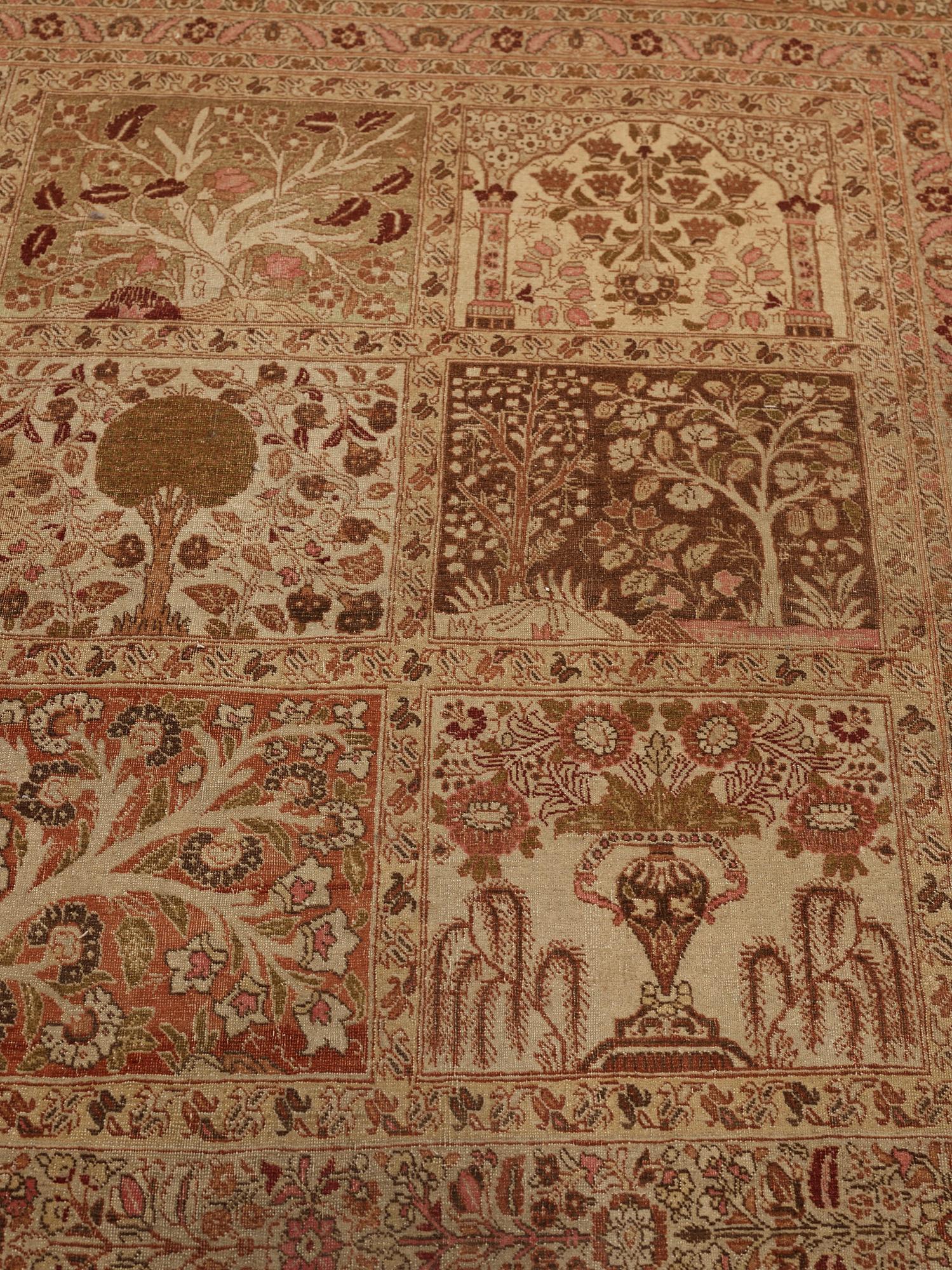 Matta, Antik Täbris, ca 377-386 x 278,5-283,5 cm.