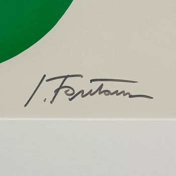 Lucio Fontana, "Concetto Spaziale".