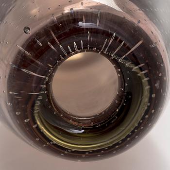 Gunnel Nyman, A glass vase, model 'GN 26', signed Gunnel Nyman Nuutajärvi Notsjö.