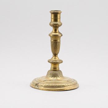 LJUSSTAKE, brons, 1600-tal.