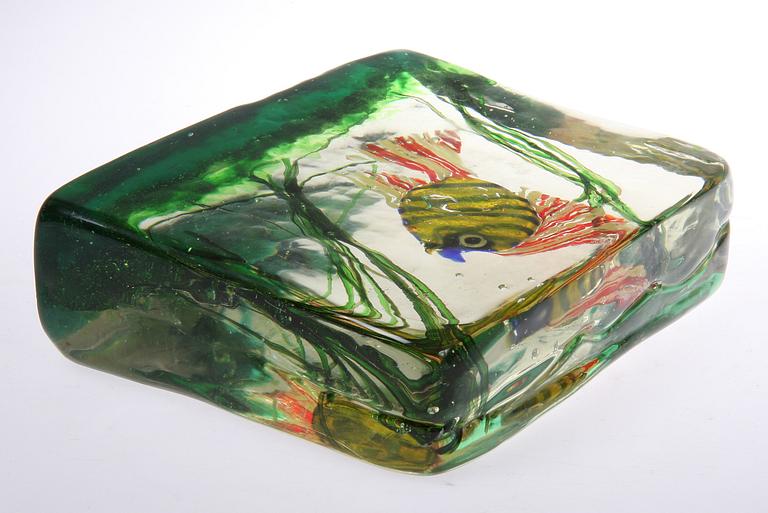 SKULPTUR, glas, Murano, 1900-tal.