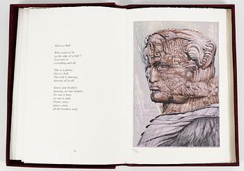 Ernst Fuchs, "Beneath the tree", mapp.  + två inramade.