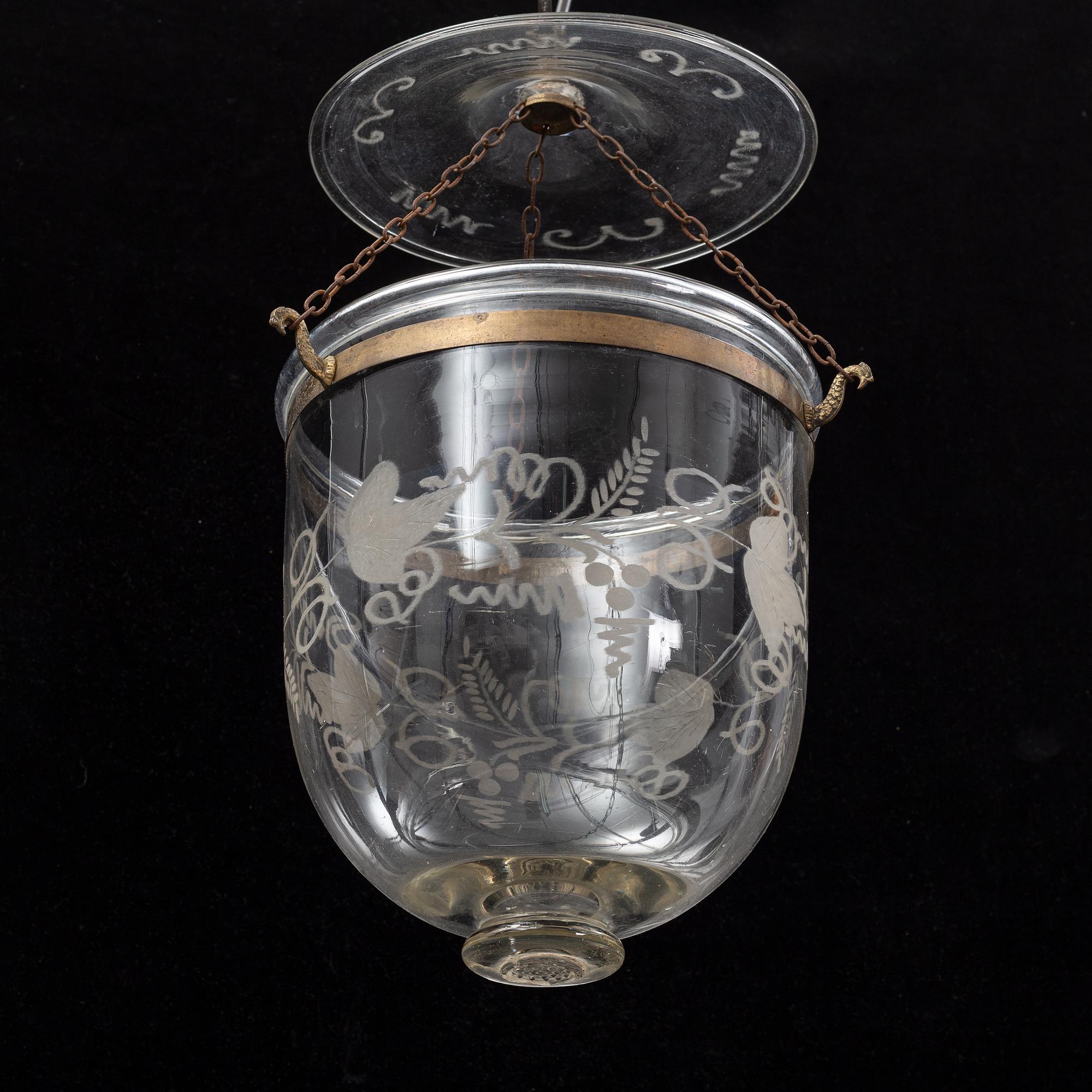 A late 19th century ceiling light.