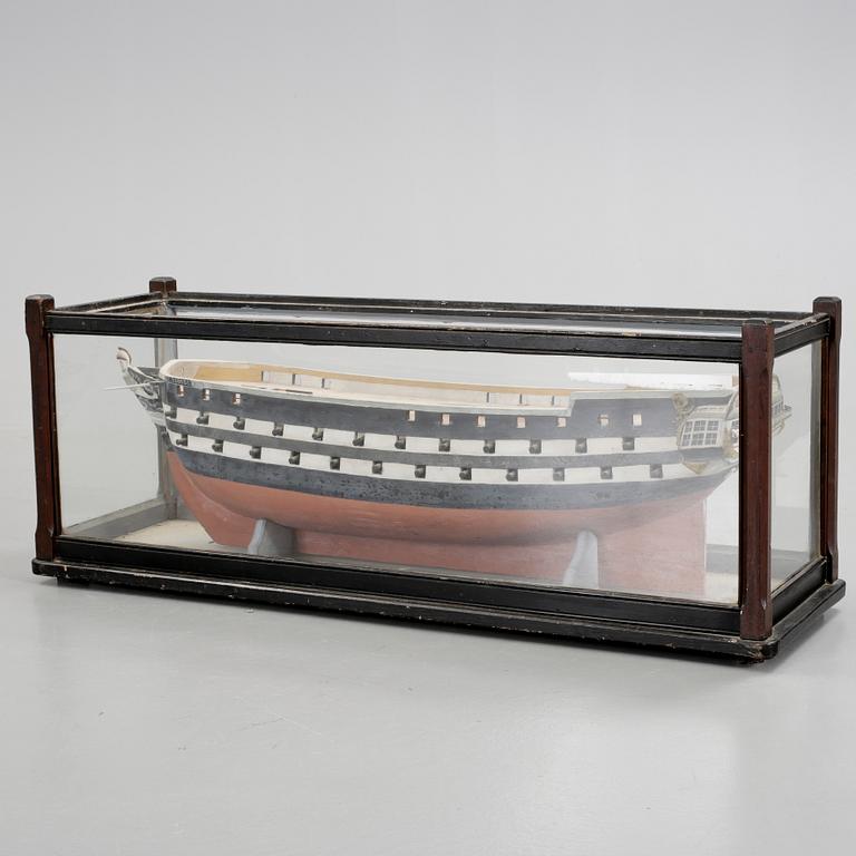 FARTYGSMODELL. 1800/1900-tal.