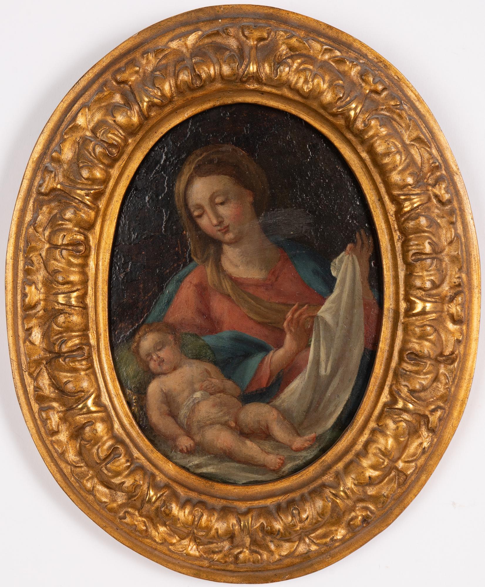 Flemish school, 16th/17th century, The Madonna and Child.