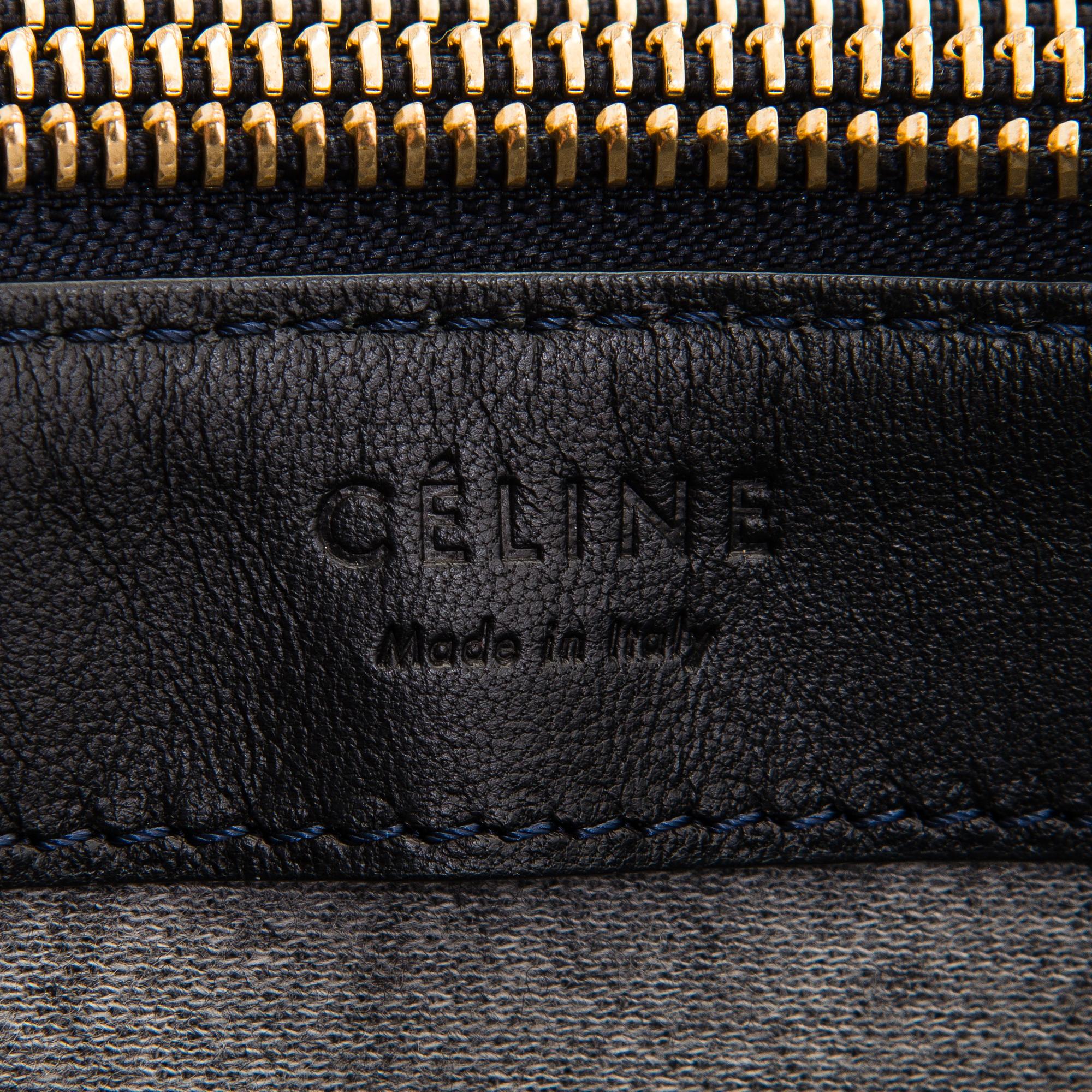 Céline, A black 'Trio' Bag.