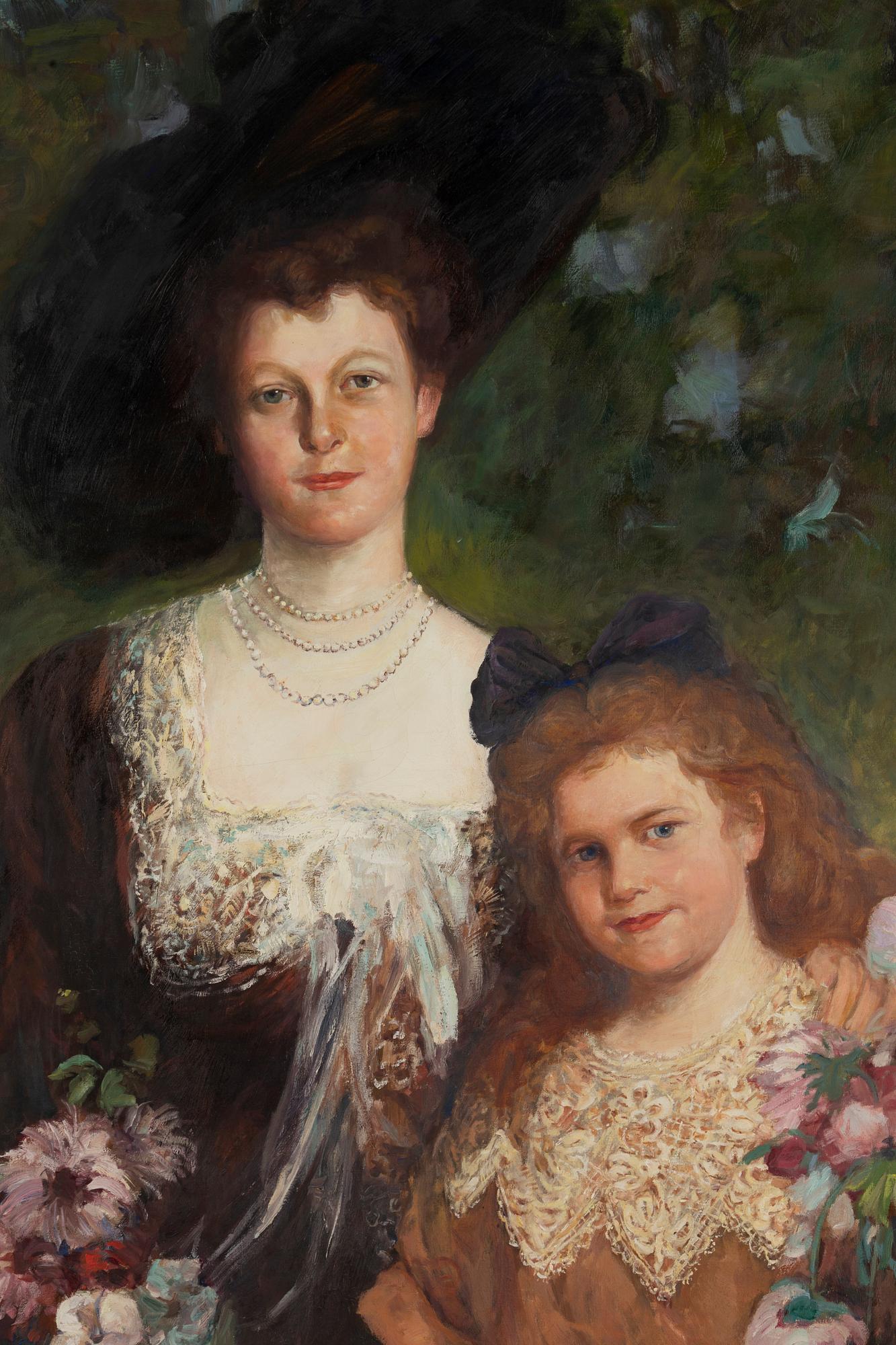 Unknown artist, around 1900, oil on canvas.