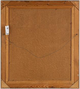 Alf Lindberg, oil on panel, siogned and dated -40.