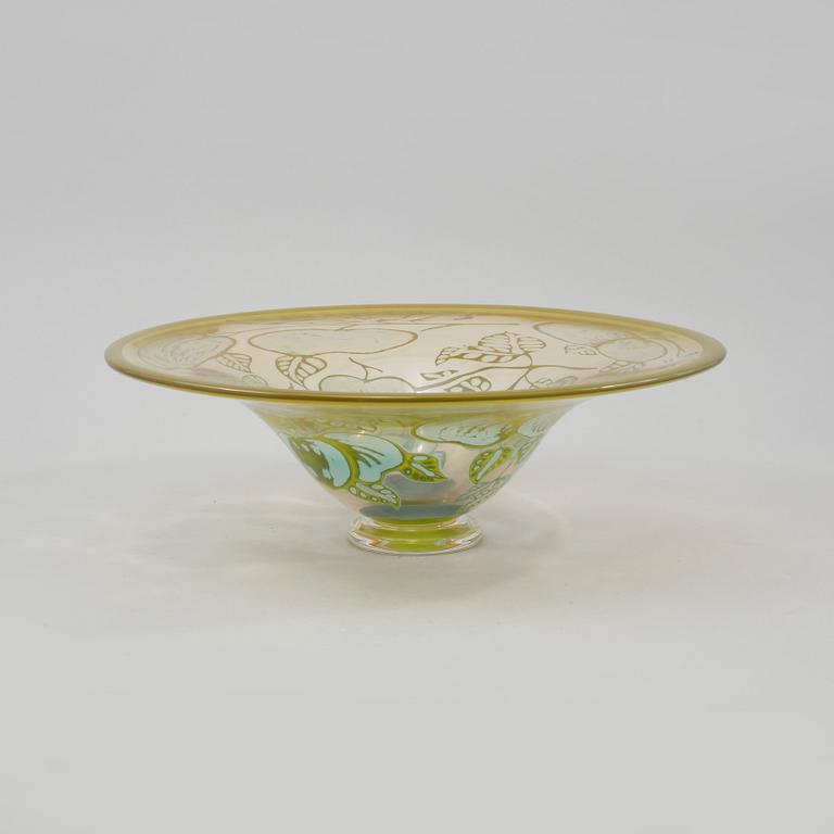 SKÅL, glas, Graal, Orrefors Glasateljé, 1900-talets andra hälft.