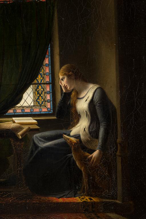 FLEURY FRANÇOIS RICHARD, after, oil on canvas, not signed.