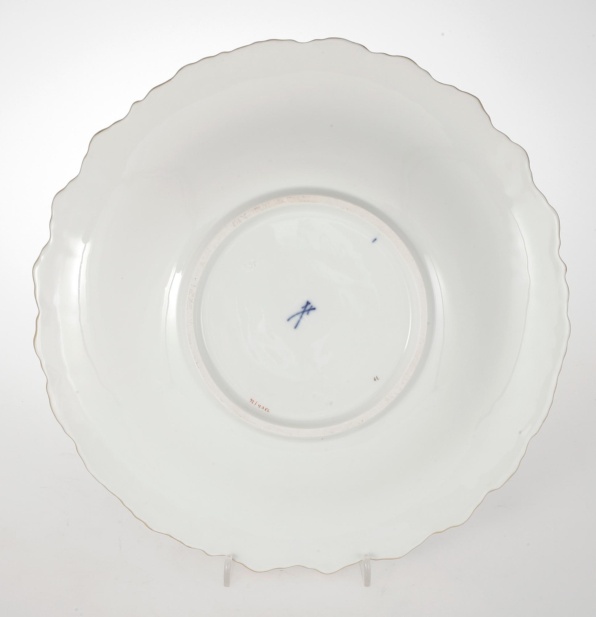 FAT, porslin, Meissen, tidigt 1900-tal.