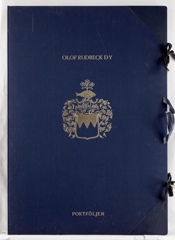 BÖCKER, 2+2 samt MAPP, Rudbecks Fågelboken/Book of Birds, Olof Rudbeck dy, René Coeckelberghs Bokförlag, Stockholm, 1986.