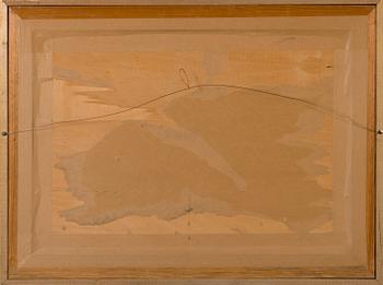 INA SJÖSTRÖM, olja på pannå, signerad.