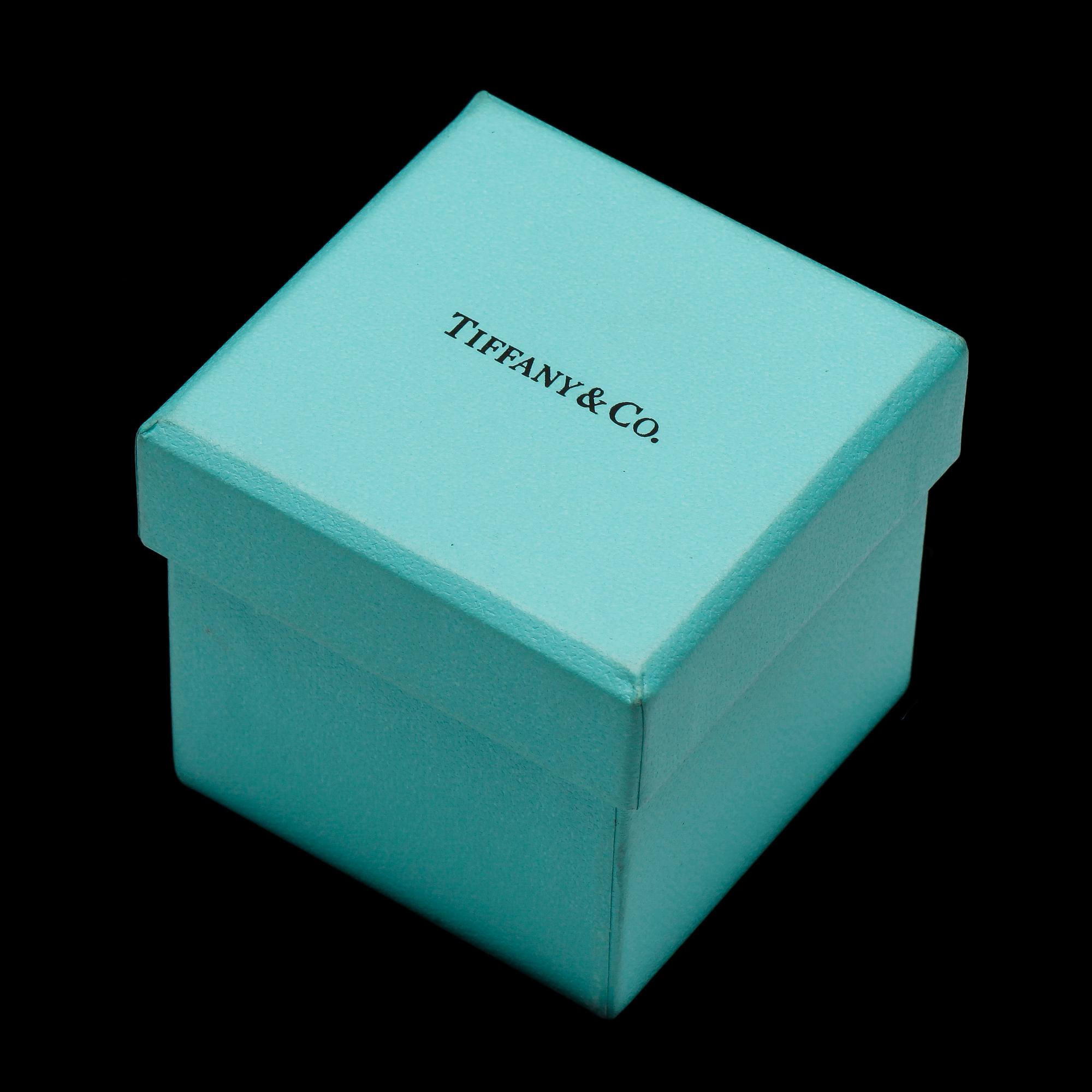 RING, helallians, Tiffany & Co, platina, briljantslipade diamanter tot ca1,07ct.