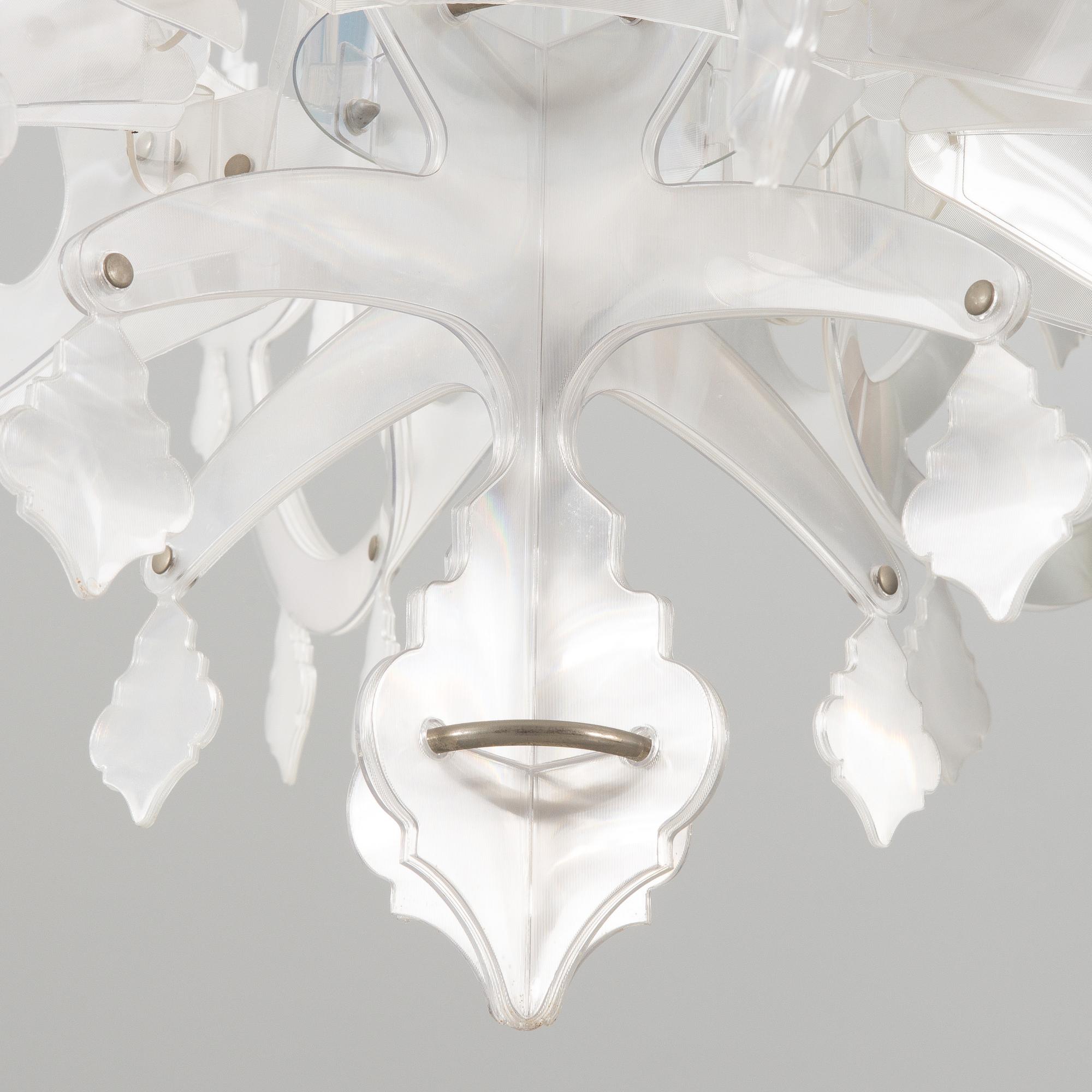 Nigel Coates, a ceiling lamp, "Ginetta Prisma", Slamp, contemporary.