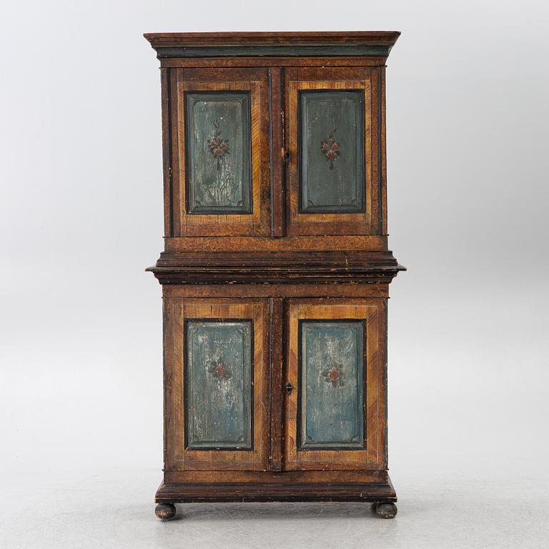 Skåp, allmoge, värmland, 17-/1800-tal.
