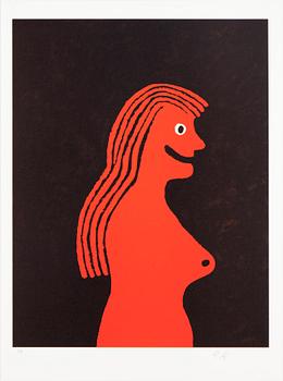 Roger Risberg · ROGER RISBERG, färglitografi. Signerad. Pt.