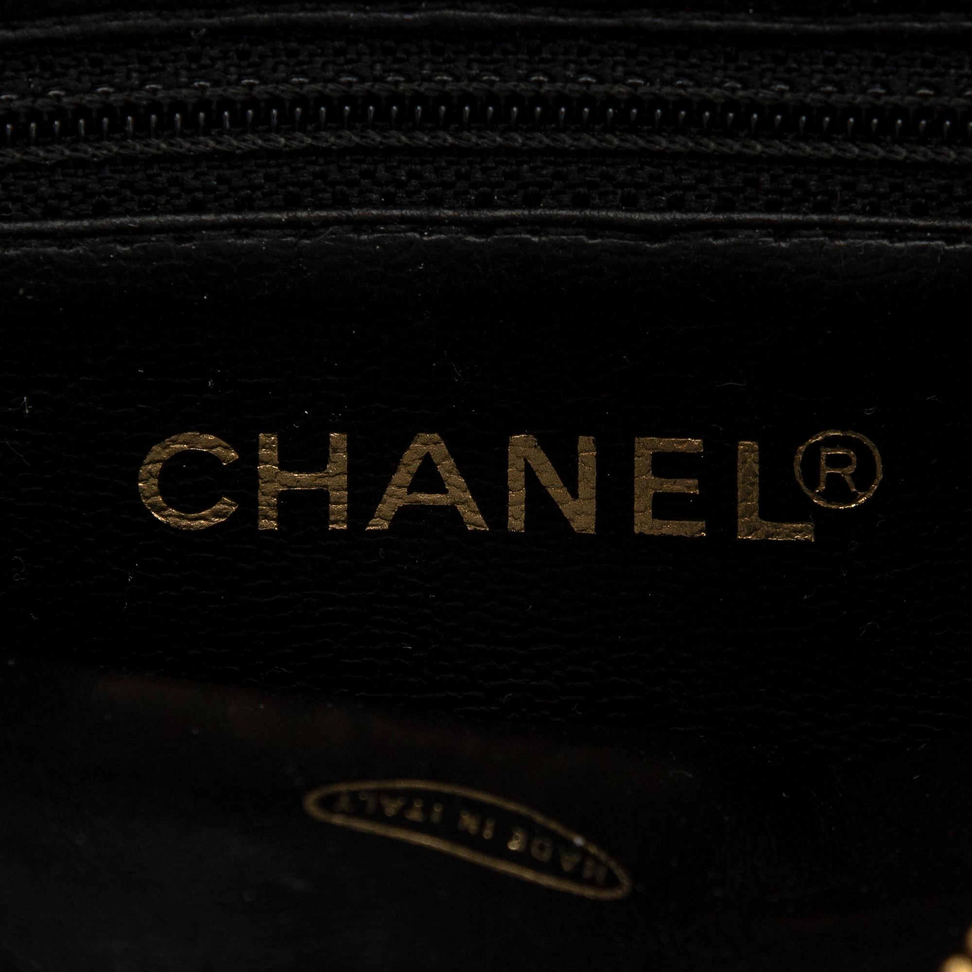 Chanel, a leather belt bag, 1989-1991.