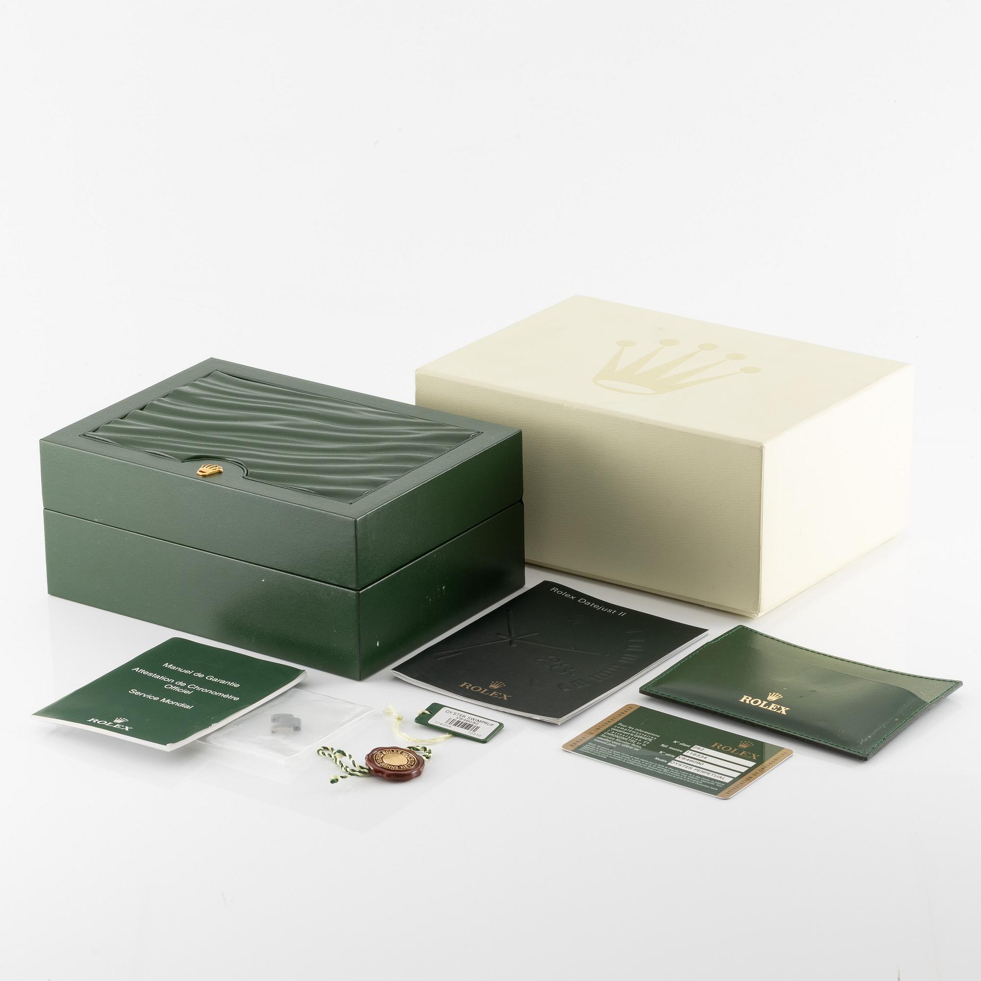 Rolex, Oyster Perpetual, Datejust II, wristwatch, 41 mm.