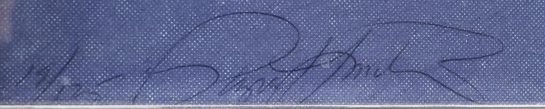 RUPERT JASEN SMITH, färgserigrafi, signerad och numrerad 19/125.