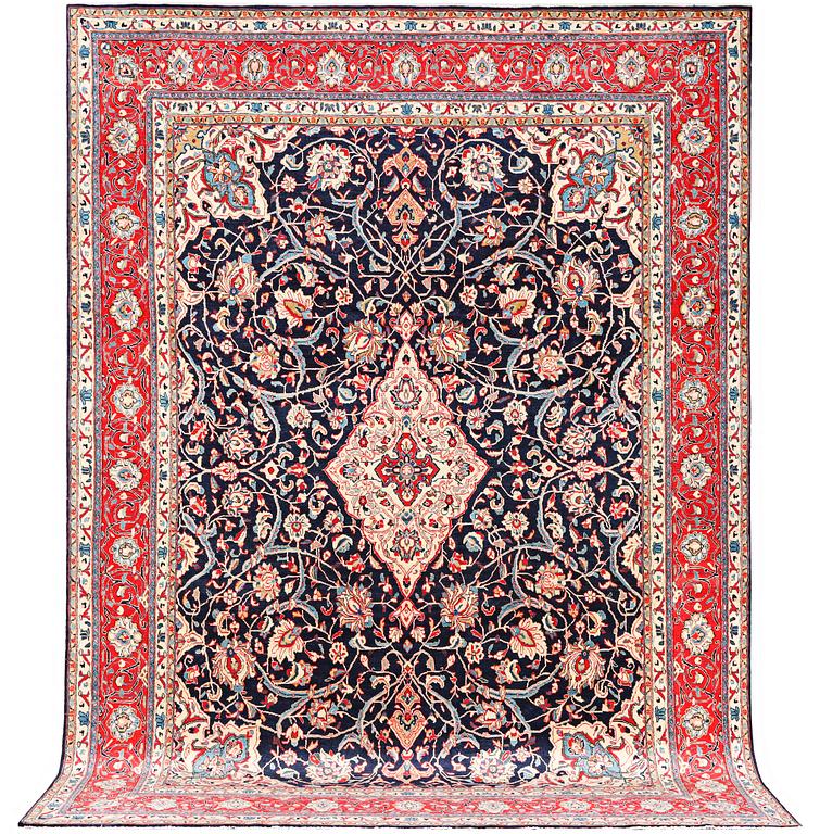 A Mhal carpet, a. 375 x 263 cm.