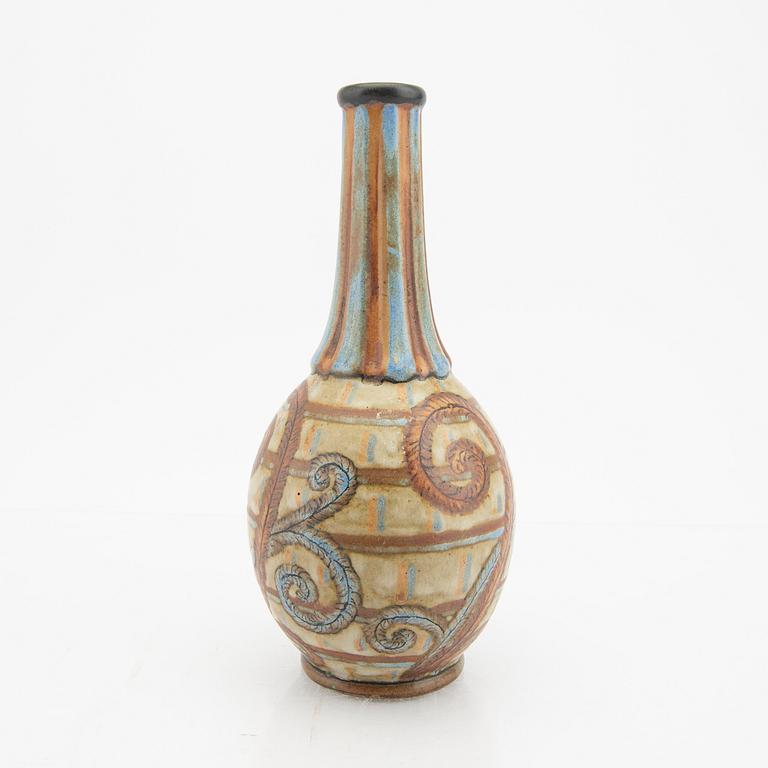 Louis Lourioux, a sig ned ceramic vase.