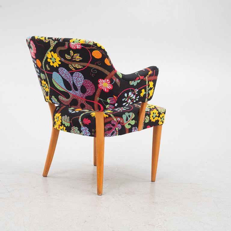 Carl Malmsten, a 'Lilla sällskapet' easy chair, second half of the 20th Century.