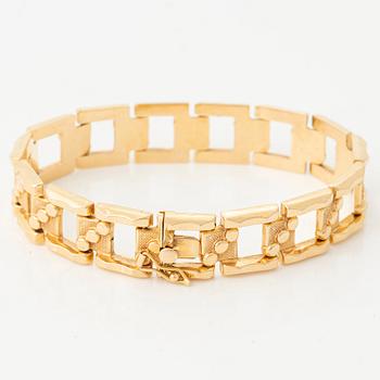 Bracelet, 18K gold, Vicenza, Italy.