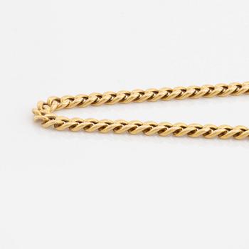 18K gold necklace, Balesta.