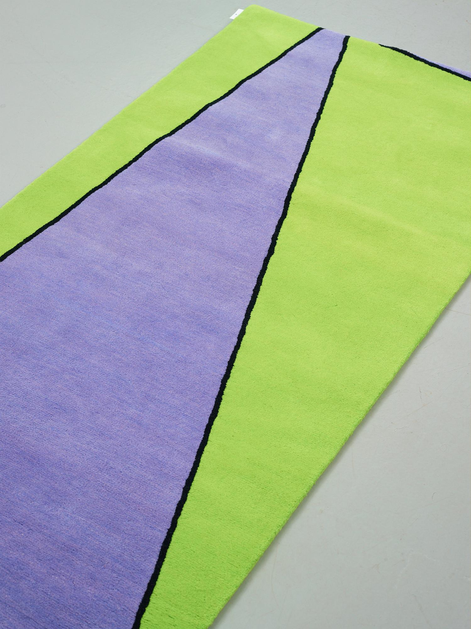 Olle Baertling, MATTO, "Yoy", handtufted, Baertling/Asplund, ca 201,5 x 99 cm.