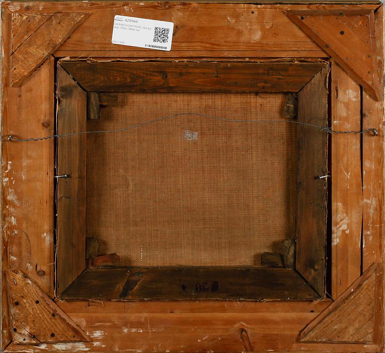 OKÄND KONSTNÄR, olja på duk, 1700-/1800-tal.