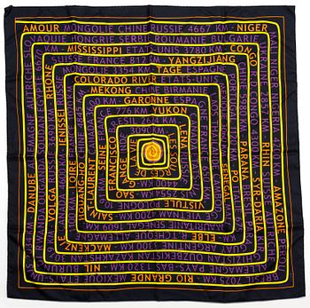 Hermès, scarf, "The Sources of Life".