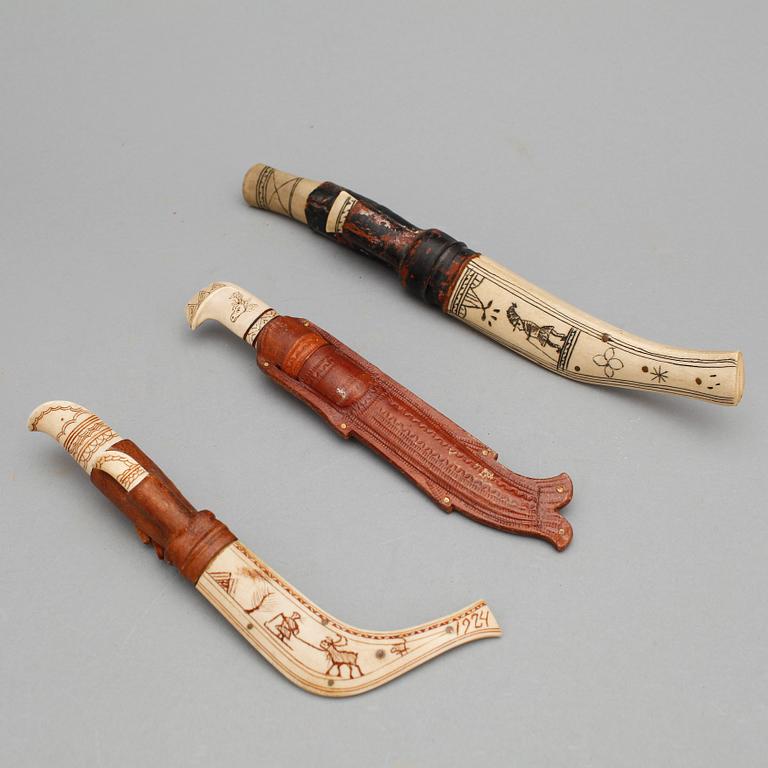 SAMEKNIVAR, 3st, 1900-tal.