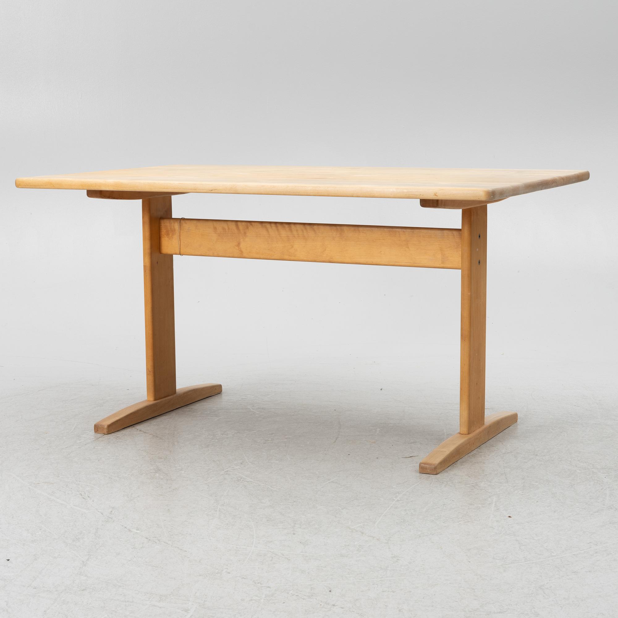 Yngve Ekström, a 'Björka' dining table, Stolab.