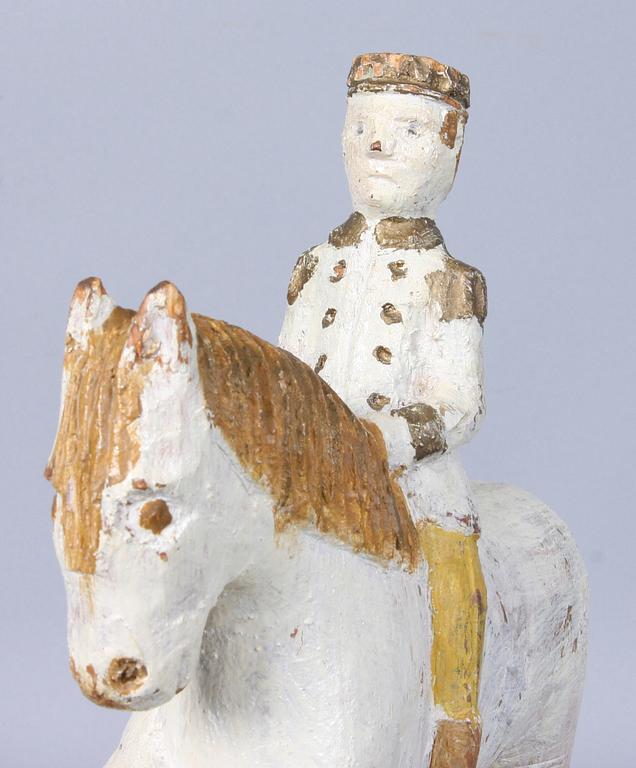 FIGURIN, trä, 1800-tal.