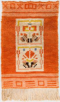 Rya, Finland 1930-tal. Ca  105x68 cm.
