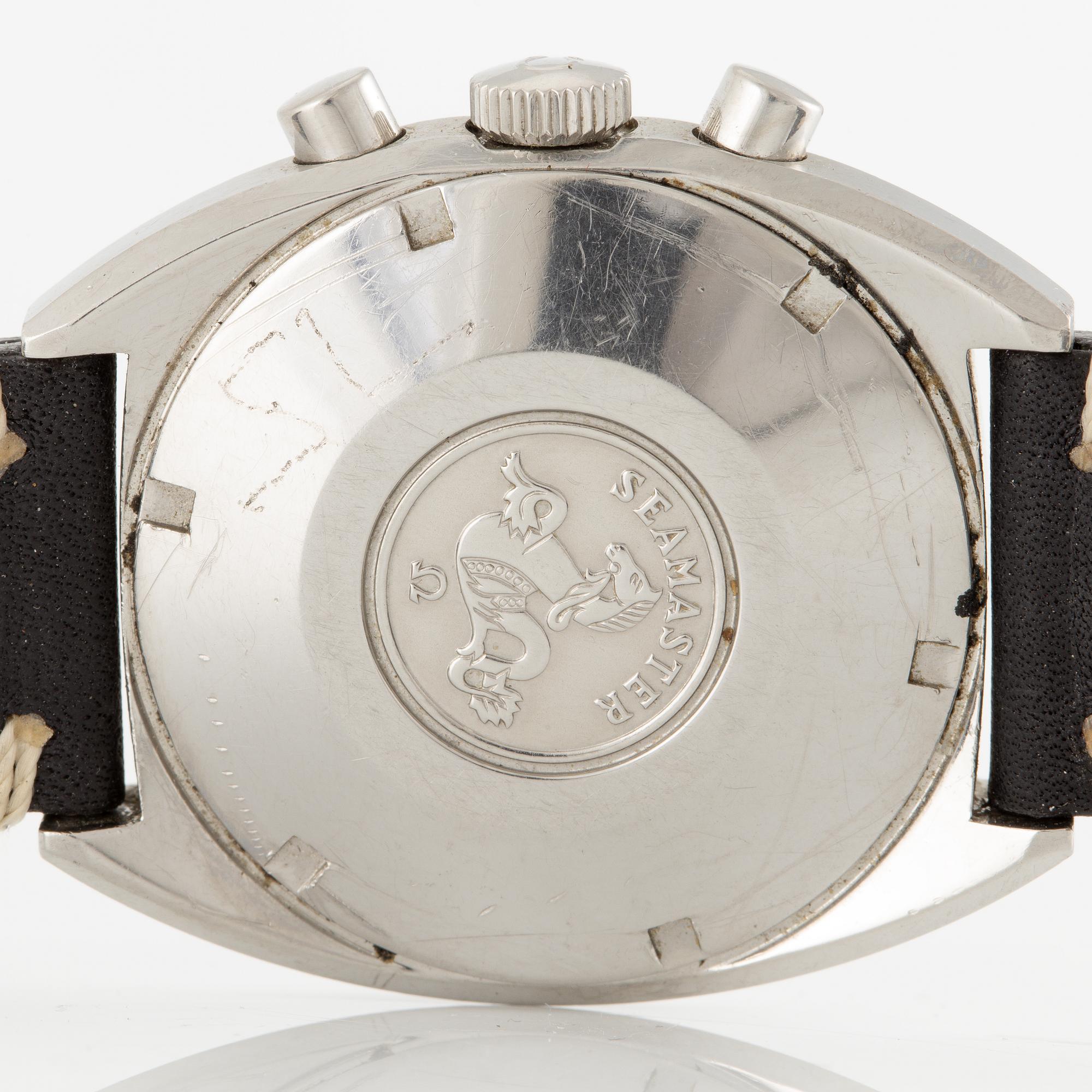 Omega, Seamaster, chronograph, wristwatch, 36 mm.