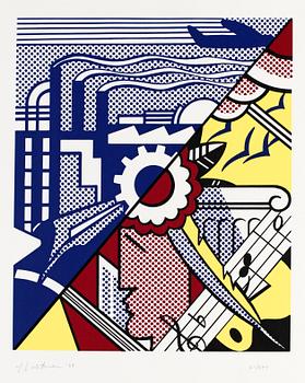 429. Roy Lichtenstein, "Industry and the arts (II)".