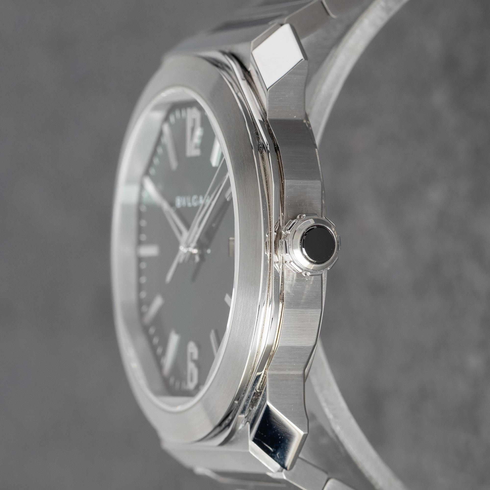 Bulgari, Octo Roma, "Green Dial”, "MEA Market", ca 2021.