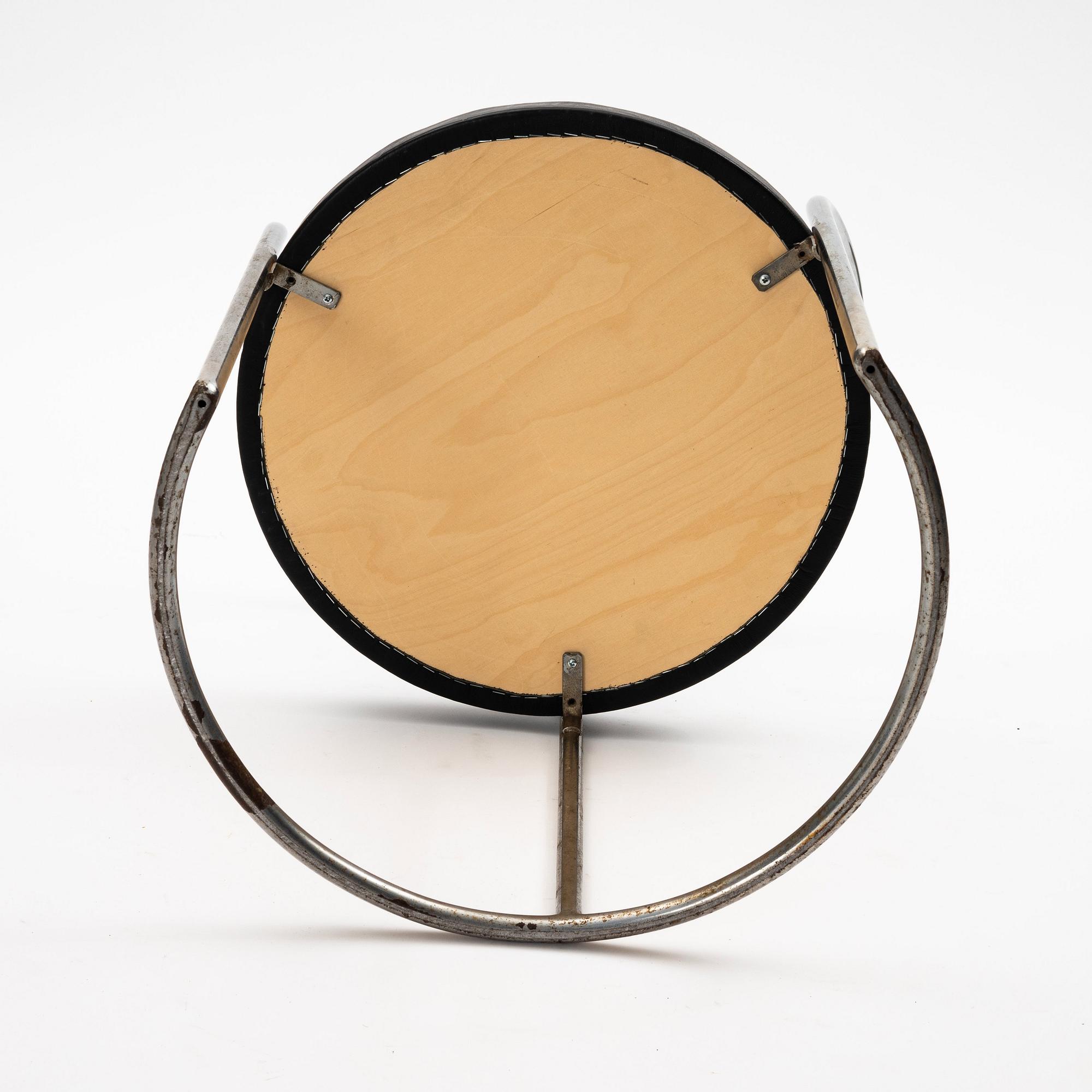 Eskil Sundahl & Erik Lund, a tubular steel chair, KF (Kooperativa Förbundet - The Swedish Cooperative Federation), 1930s.
