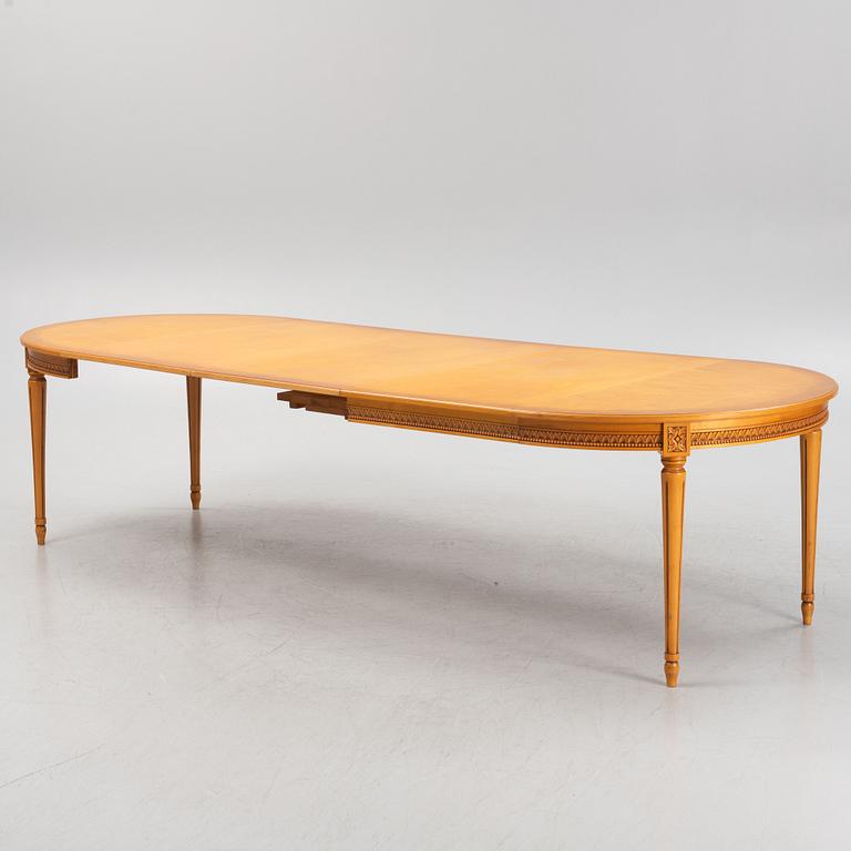 Matbord, Åmells Möbler, Gustaviansk stil, 1900-talets andra hälft,