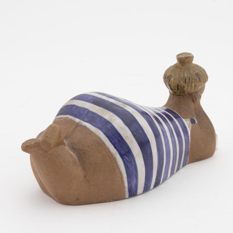 Lisa Larson, a 'Beata' stoneware figurine, Gustavsberg, Sweden.