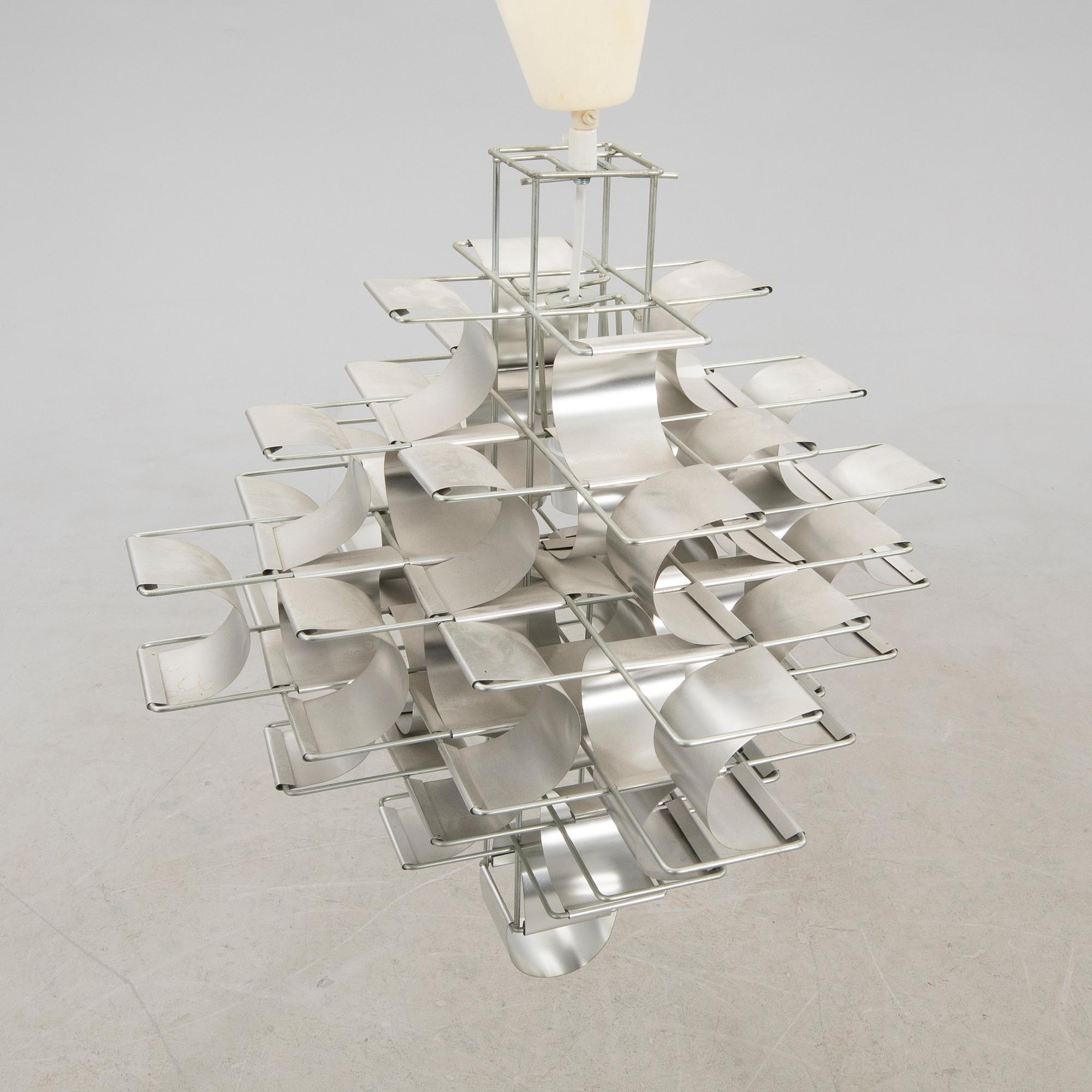 Max Sauze taklampa Cassiopea 1970-tal.